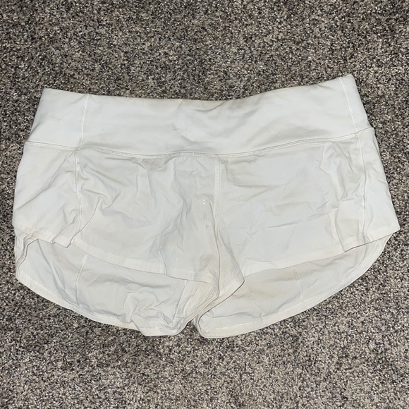 lululemon athletica Pants - White Lululemon Athletic Shorts